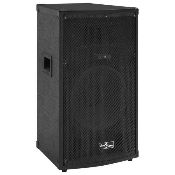 Professional passive audio column, black, 1000W, 37x37x64cm