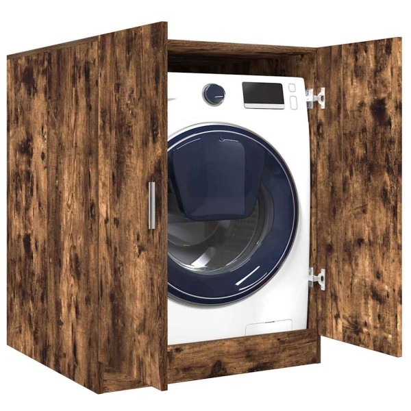 Washing machine cabinet, flue oak, 71x71,5x91,5cm