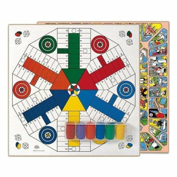 Доска Parcheesi Cayro T-138/6/A 40 x 40 cm