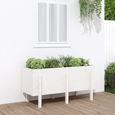 High garden bed, white,...