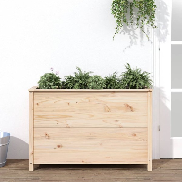 High garden bed, 119,5x40x78cm, pine wood array