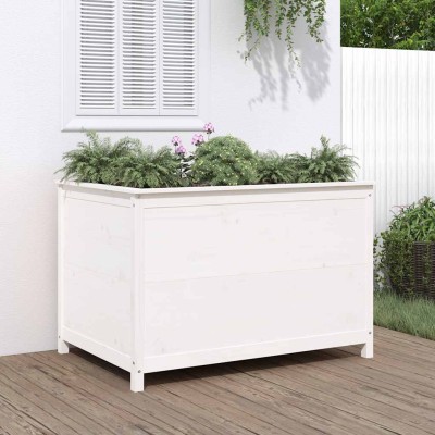 High garden bed, white,...