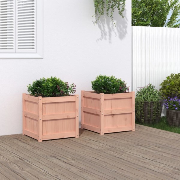 Garden beds, 2pcs., douglas spruce wood array