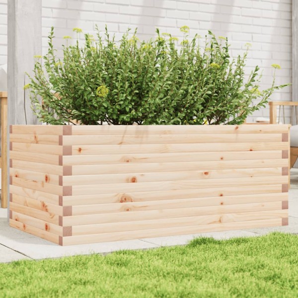 Garden trough, 110x60x45,5cm, pine wood array