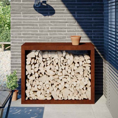vida XL wood shelf...