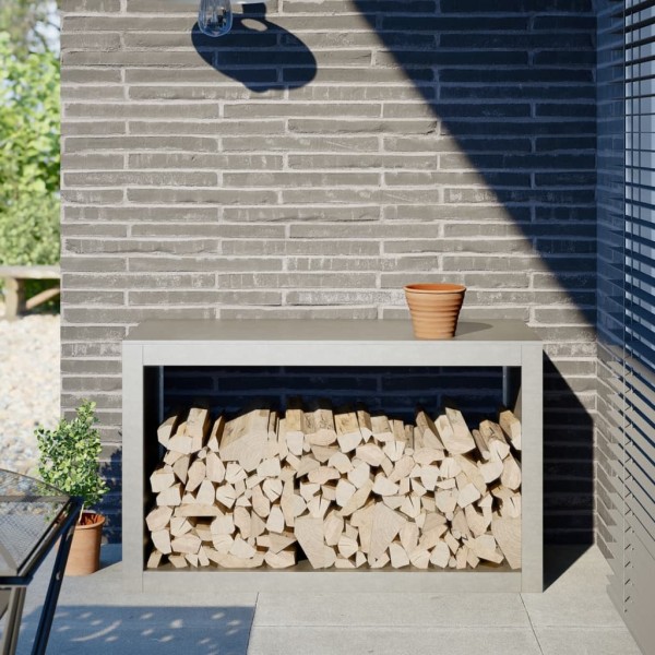 Stand for firewood, 100x40x60cm, stainless steel