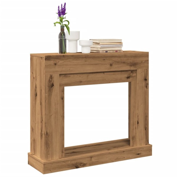 Fireplace, artisano, 100x30x87,5cm, processed wood