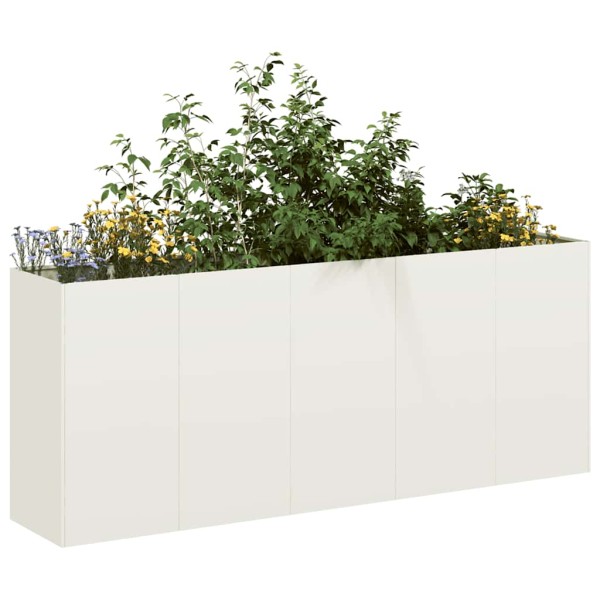 Lovel, white, 200x40x80cm, cold rolled steel