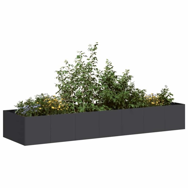 Lovel, black, 280x80x40cm, steel