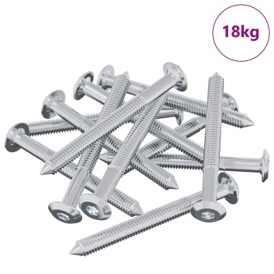 Varžtas 1600 pcs Sidabro M6...