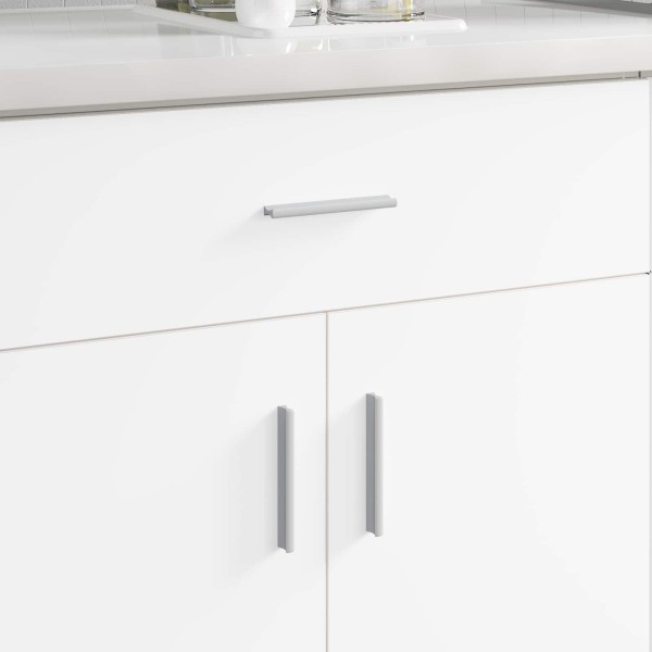 Handle 828 pcs Silver 105.7 x 7.4 x 15.5 mm Aluminium