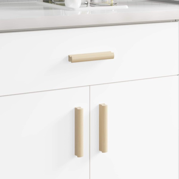 Straight handle 587 pcs Natural wood color