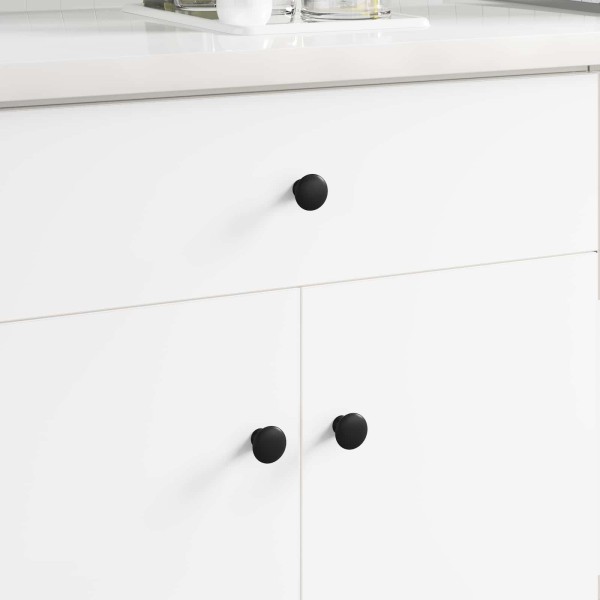 Handle 1461 pcs Black Ø30 mm Aluminium
