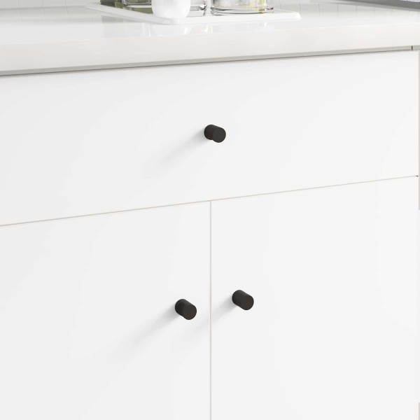 Cloth handles 968 pcs Black Iron