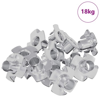 Saw T-nut 7200 pcs Silver...