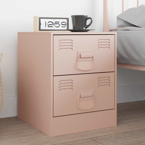 Cabinets Handles Pink 85 x 45 mm Metal