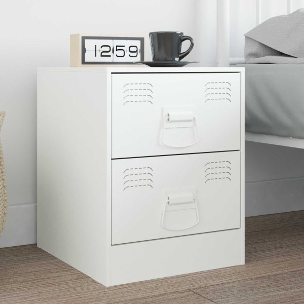 Cabinets Handles White 85 x 45 mm Metal