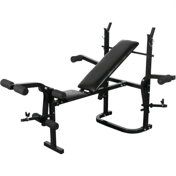 Weight bench, black
