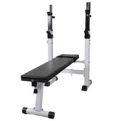 Training bench with foot...