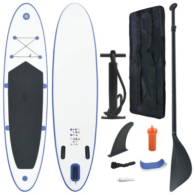 Inflatable paddle set, blue...