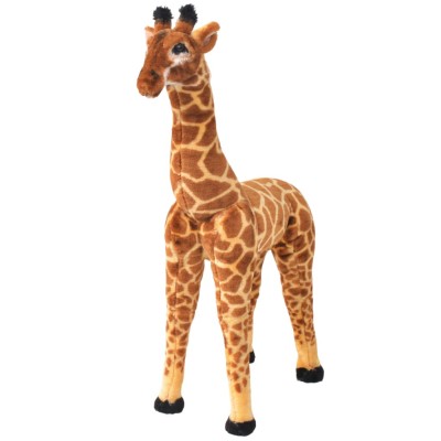 Standing plush toy giraffe,...