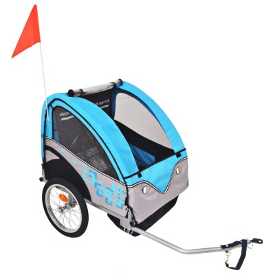 Bicycle trailer, grey and...