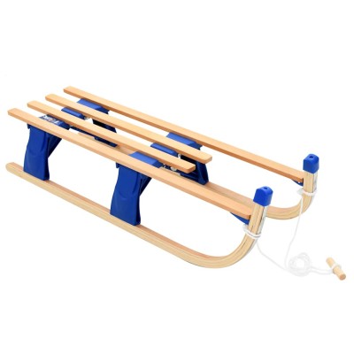 Folding sled wooden, 110cm
