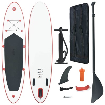 Inflatable paddle set, red...