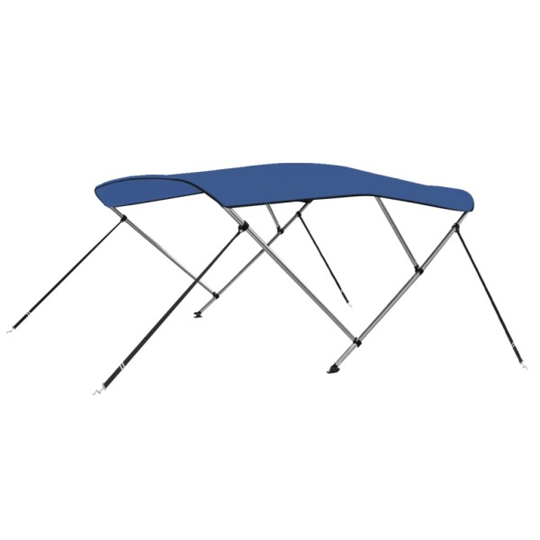 Bimini top roof, blue, 183x180x137cm, 3 arc frame
