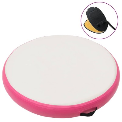 Gymnastic mat with pump,...