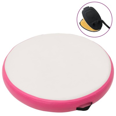 Gymnastic mat with pump,...