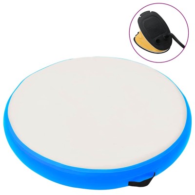 Gymnastic mat with pump,...