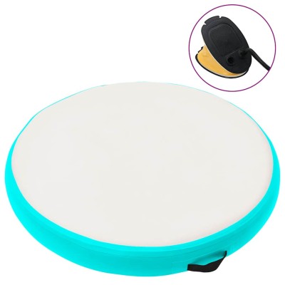 Gymnastic mat with pump,...