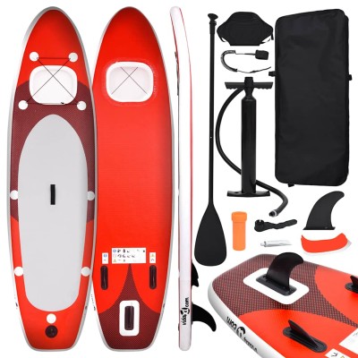 Inflatable paddle set, red,...