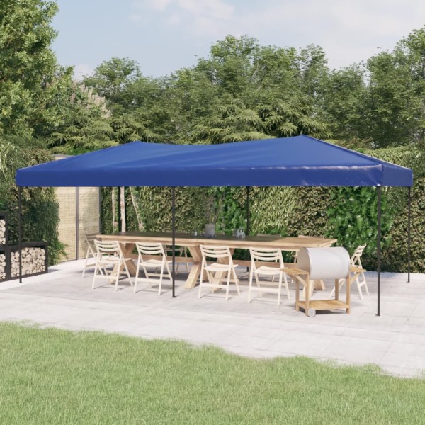 Folding tent, blue, 3x6m
