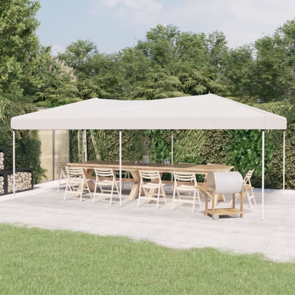Folding tent, white, 3x6m