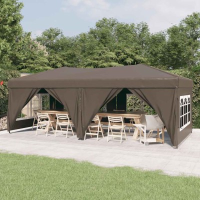 Intelligent tent with side...