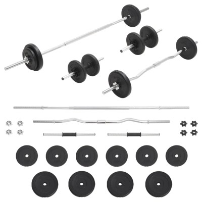 Stands and weights set, 30 kg