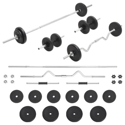Stands and weights set, 30 kg