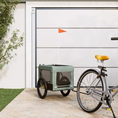 Bike trailer for pets, gray...