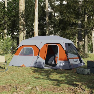 Family tent, gray / orange,...