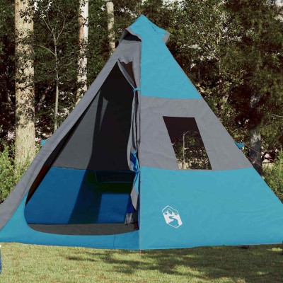 Camping tent, blue, seven...