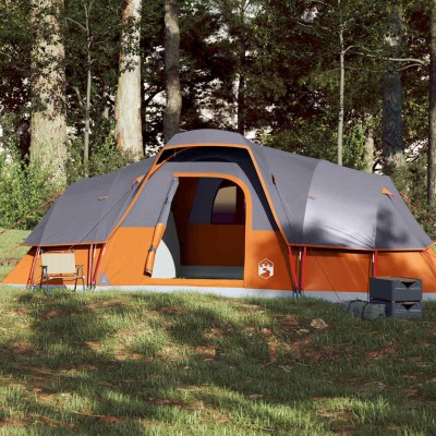 Family tent, gray / orange,...
