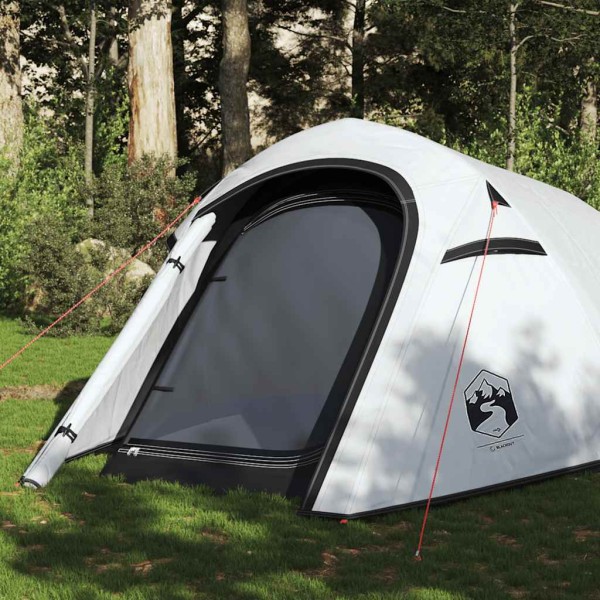 Camping tent, white, triple, darkening fabric