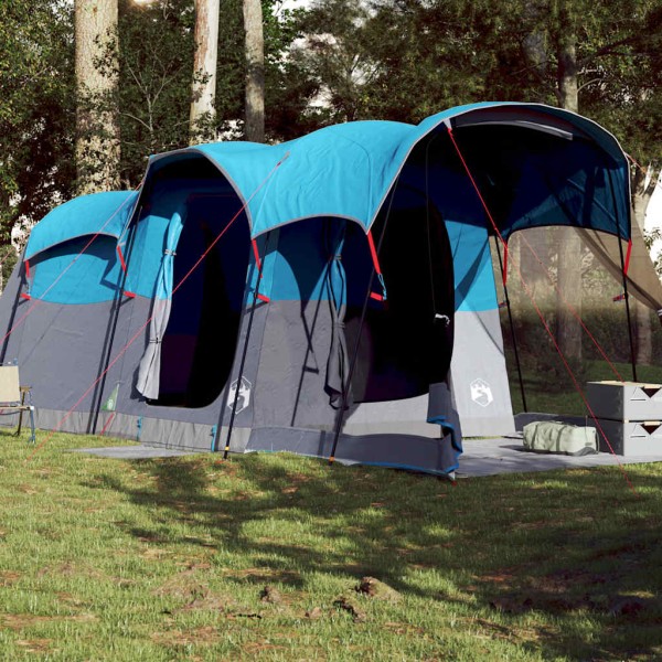 Family tent, blue, octopus, tunnel