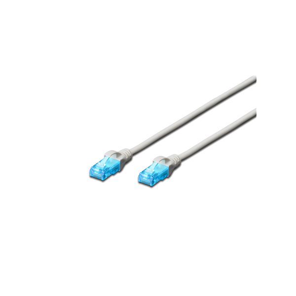 Digitus | Patch cord | CAT 5e U-UTP | Grey