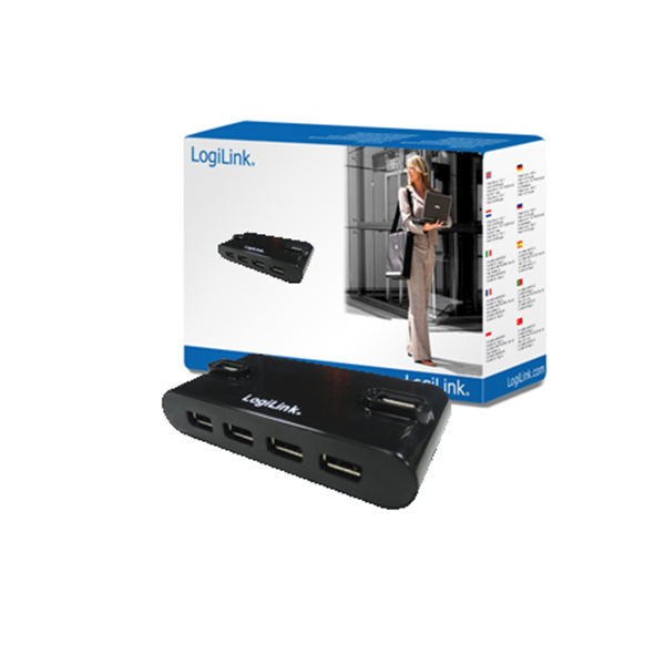 Logilink | USB 2.0 Hub-4 port whit power adapter