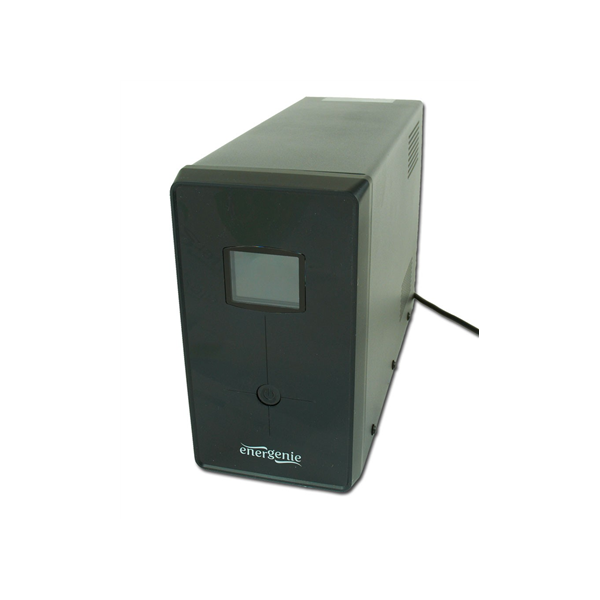 EnerGenie | UPS with USB and LCD display, Black | 1200 VA
