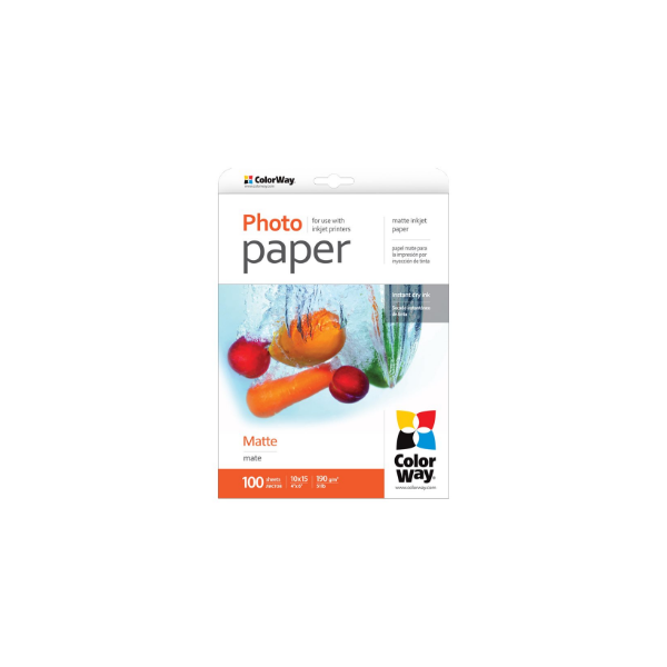 190 g/m² | 10x15 | Matte Photo Paper