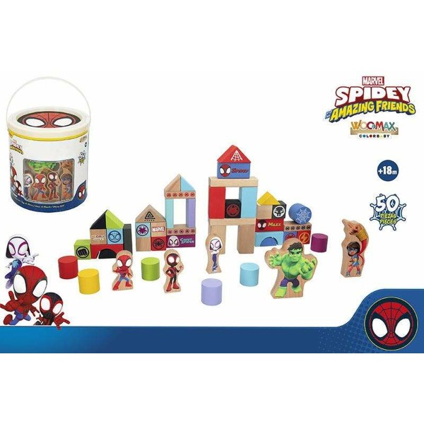 Child's Wooden Puzzle Spidey Amazing Friends